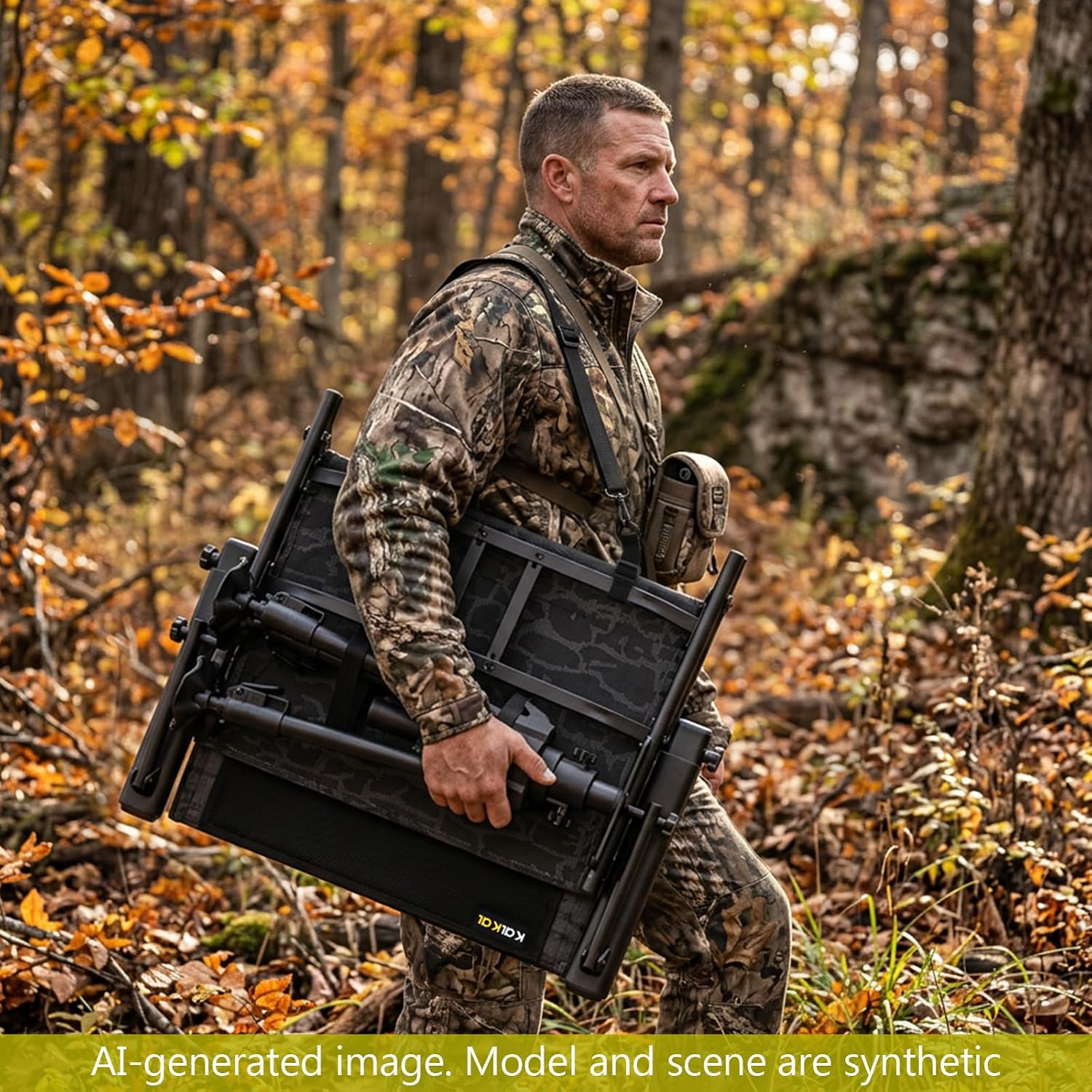 Outdoor Hunting Blinds - 회전식 사냥 의자, 무소음 360도 회전