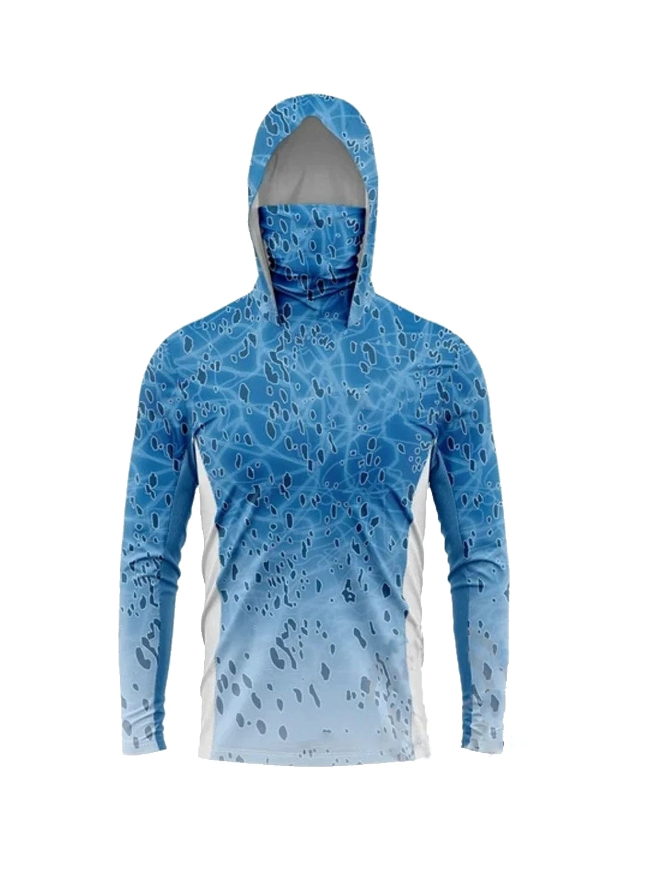 Hunting & Outdoor Supplies Carterton - 남성용 긴팔 낚시 후드 마스크 자외선