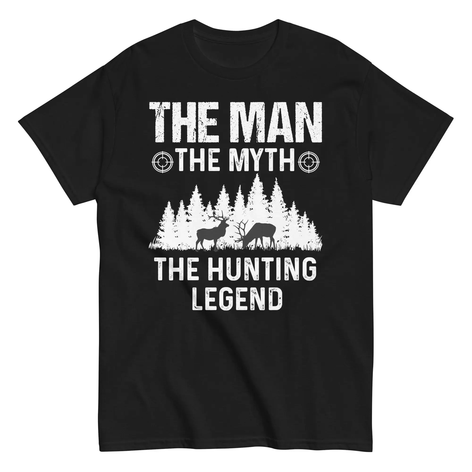 Wildman Hunting & Outdoor Photos - 사냥꾼을 위한 사냥 전설 티셔츠 사슴