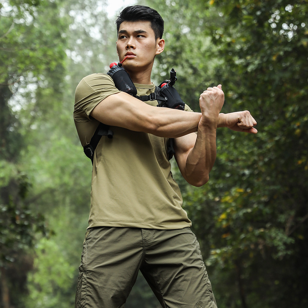 Outdoor Hunting T Shirts - Emersongear 블루 라벨 타이드 기능성 스포츠