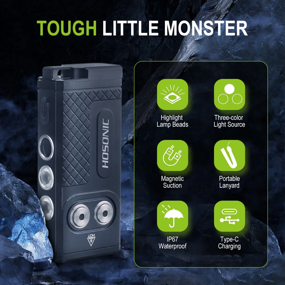 Outdoor Hunting Bike - HOSONIC D16 2060LM 울트라 브라이트 LED