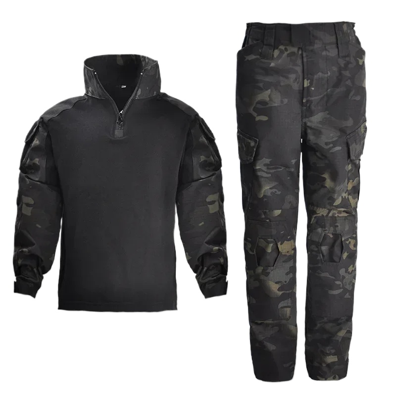 Hunting Outdoor Jacket - 어린이 전술 유니폼 사냥 의류 세트,