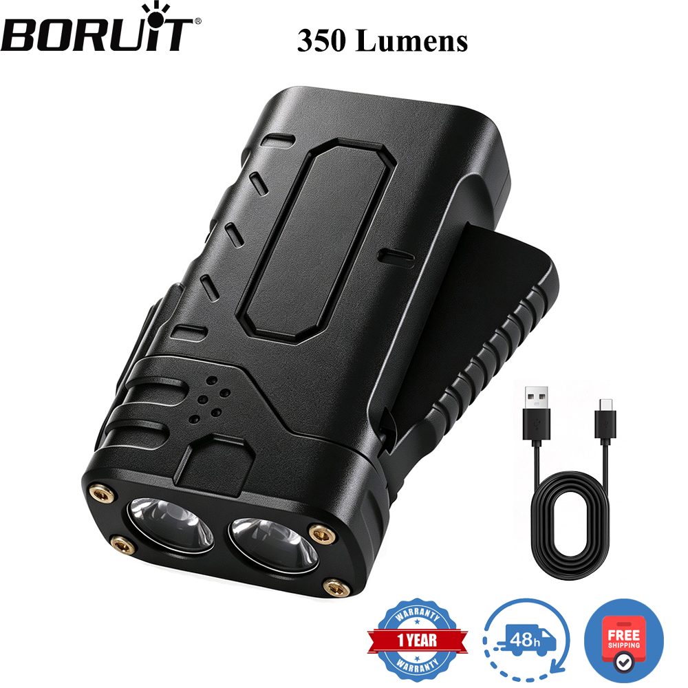 Outdoor Hunting Bike - BORUIiT 핸드 크랭크 EDC LED 손전등