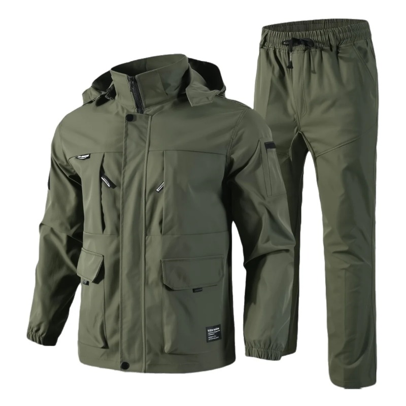 Hunting & Outdoor Supplies Carterton - 남성용 방수 전술 세트 봄/가을 탈부착