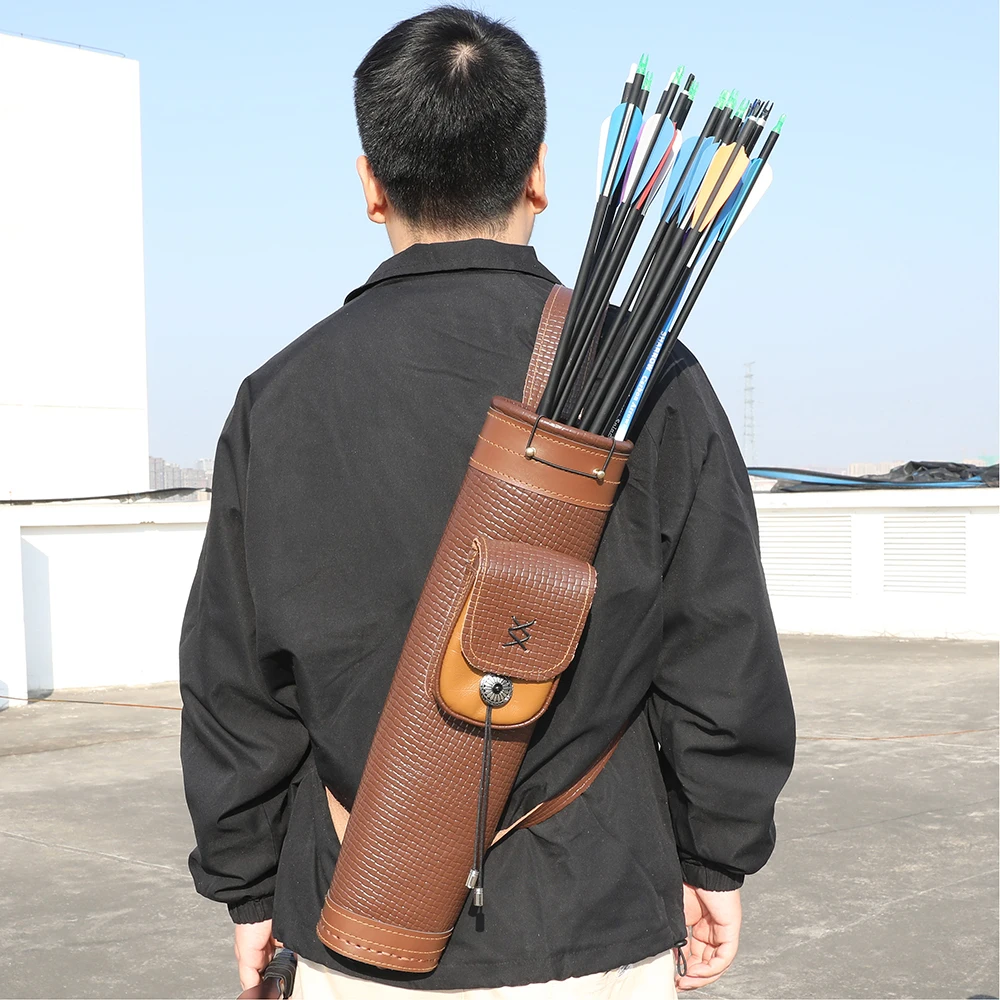 소가죽 양궁 화살통 숄더백 대용량 좌우 손잡이 조절 가 - Quiver Arrow Back 리뷰 및 가격