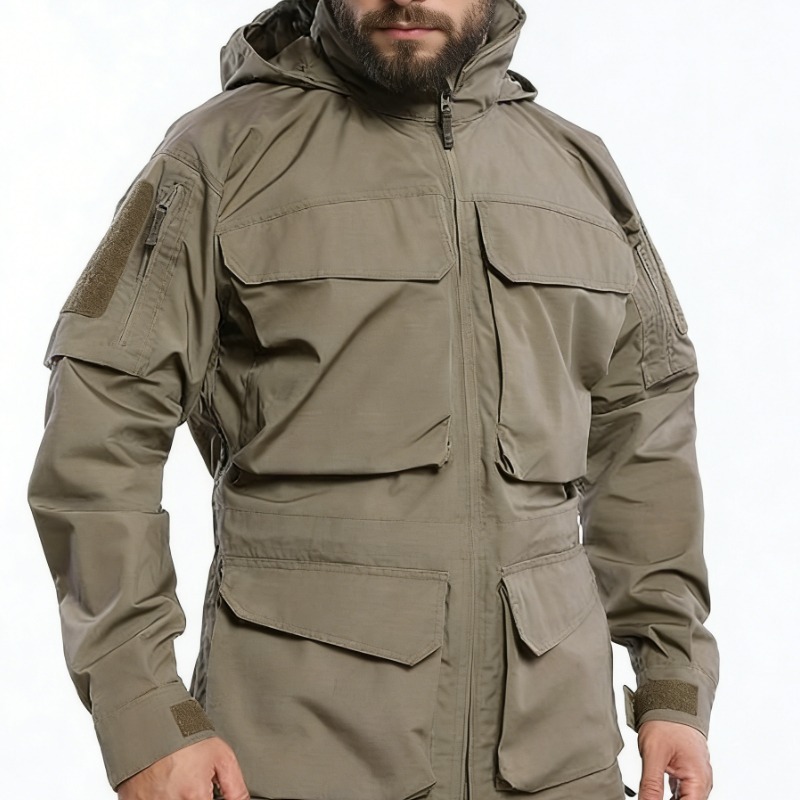 남성용 전술 재킷 루즈핏 캐주얼 멀티 포켓 아웃도어 사 - Hunting Outdoor Jacket 리뷰 및 가격