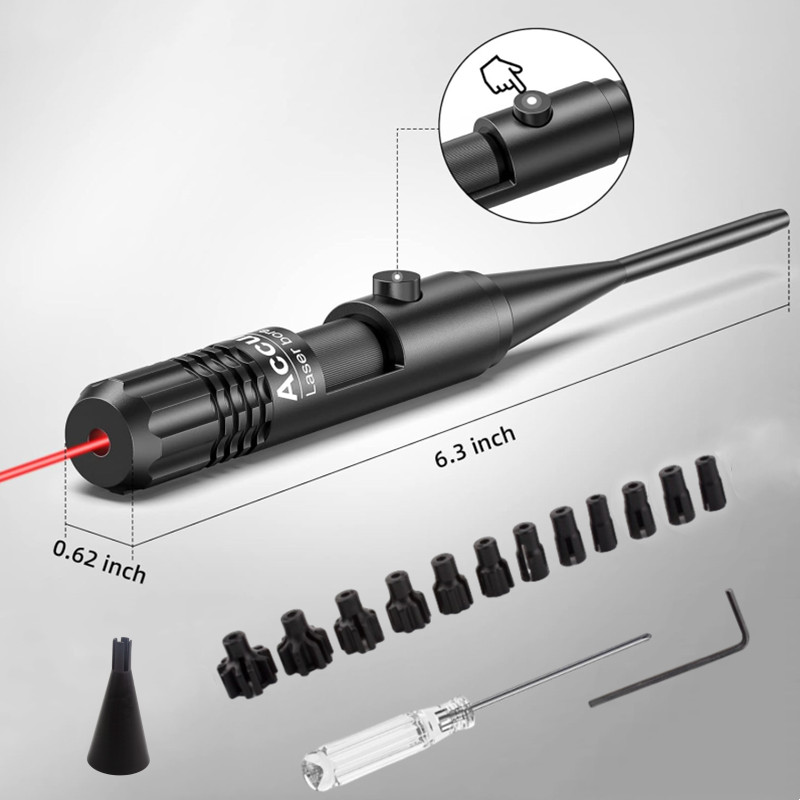 전술용 범용 적색 녹색 레이저 보어 사이트 키트 12  - Laser Boresighter Kit 리뷰 및 가격