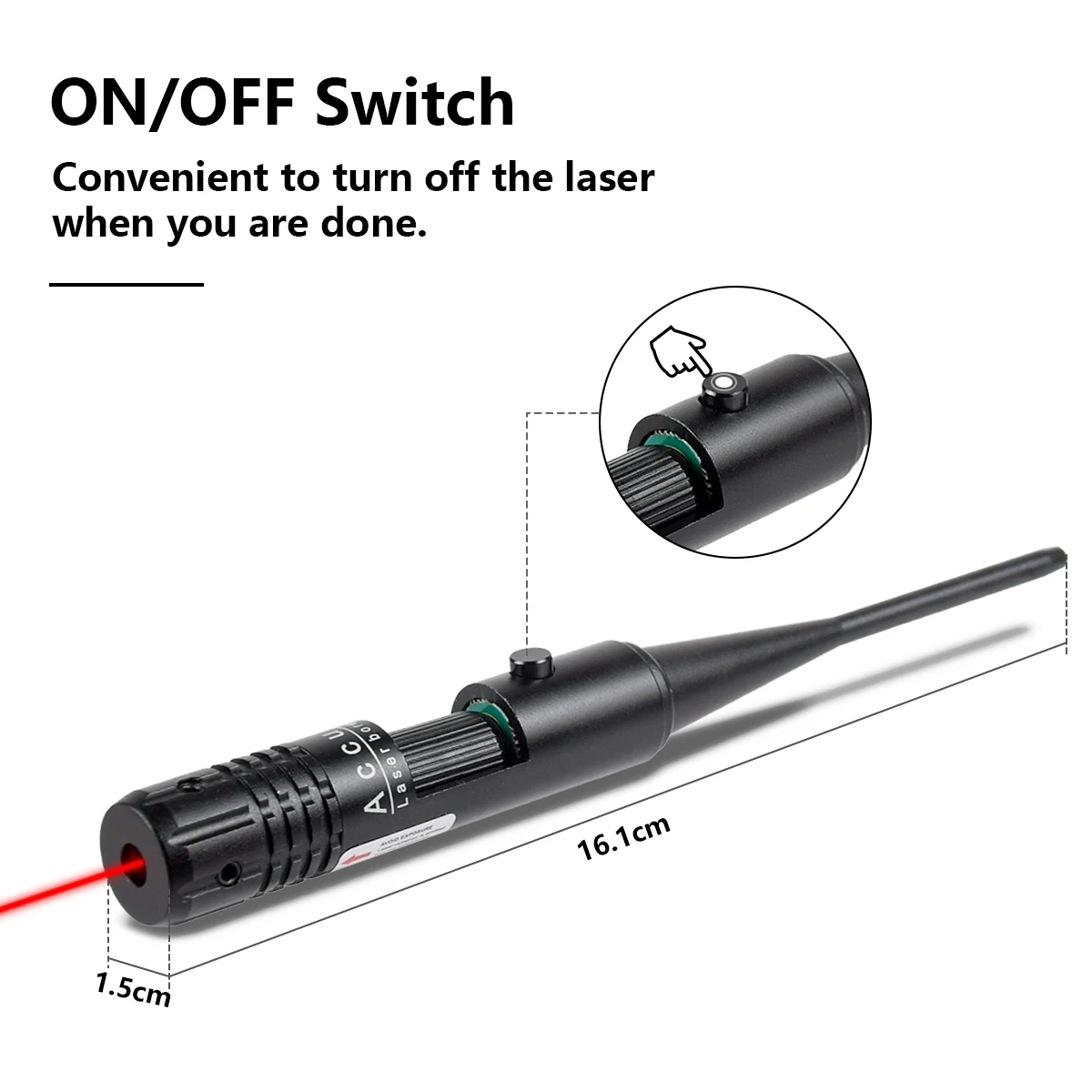 녹색 빨간색 레이저 보어 시력 키트 .177 .22 2 - Laser Boresighter Kit 리뷰 및 가격