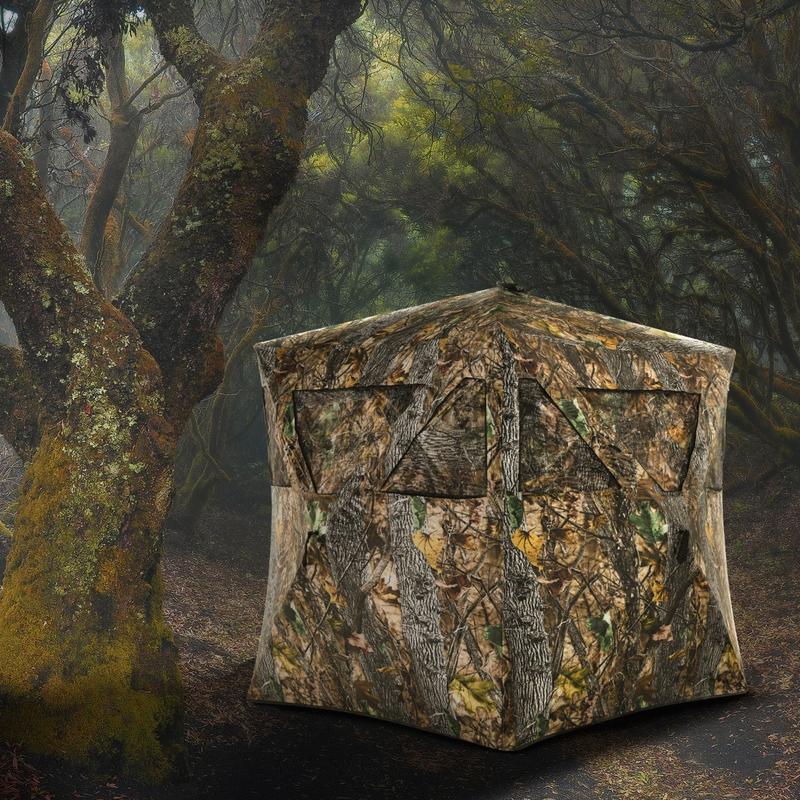 휴대용 사냥 은신처(사슴 및 양각양용), 지면 고정용  - Outdoor Hunting Blinds 리뷰 및 가격