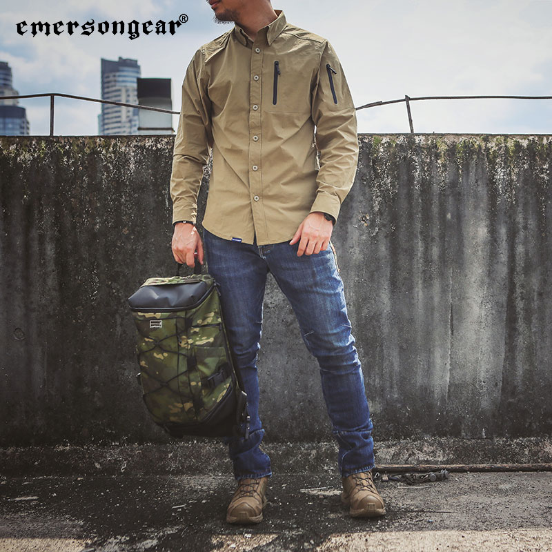 Emersongear 남성용 긴팔 셔츠, 블루 라벨 트 - Outdoor Hunting T Shirts 리뷰 및 가격