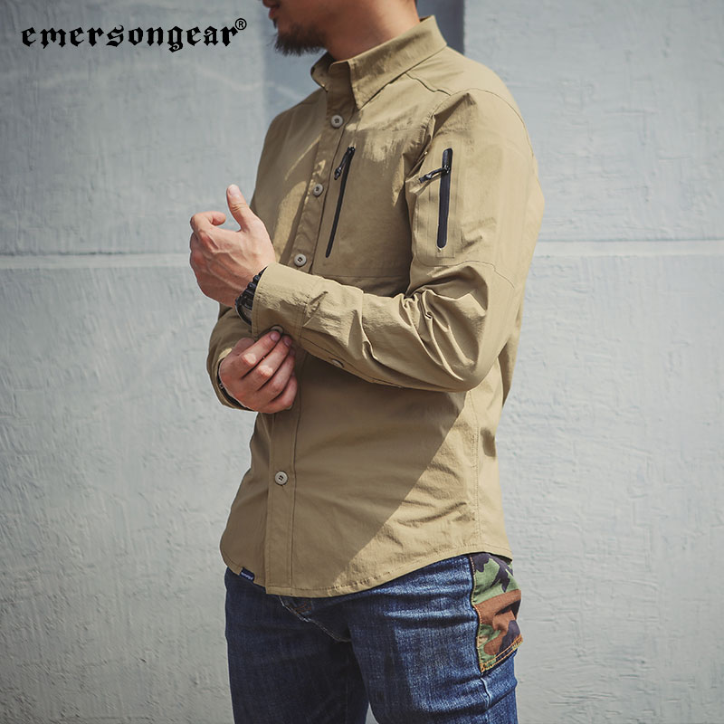 Emersongear 남성용 긴팔 셔츠, 블루 라벨 트 - Outdoor Hunting T Shirts 리뷰 및 가격