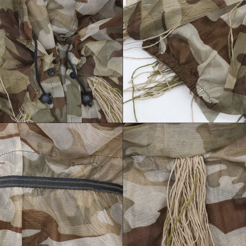 3D 사막 사냥복 카모 요위 기리 슈트 에어소프트 블라 - Outdoor Hunting Blinds 리뷰 및 가격