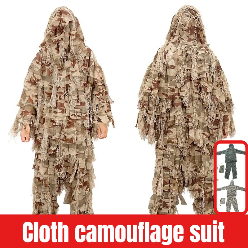 3D 사막 사냥복 카모 요위 기리 슈트 에어소프트 블라 - Outdoor Hunting Blinds 리뷰 및 가격