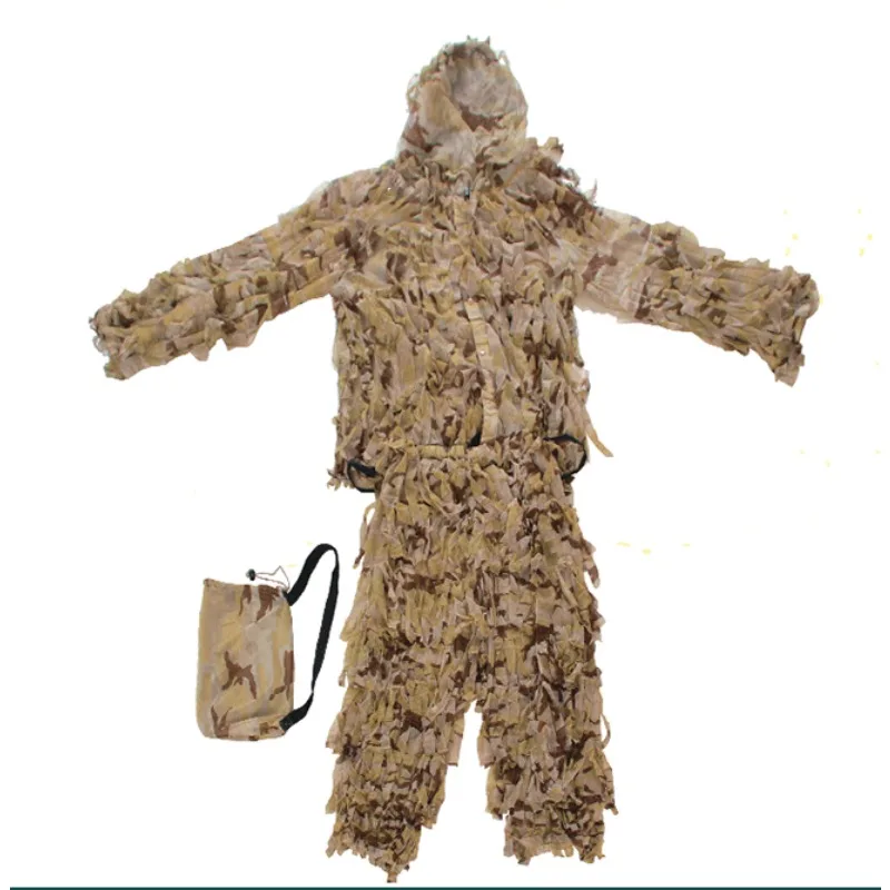 3D 사막 사냥복 카모 요위 기리 슈트 에어소프트 블라 - Outdoor Hunting Blinds 리뷰 및 가격
