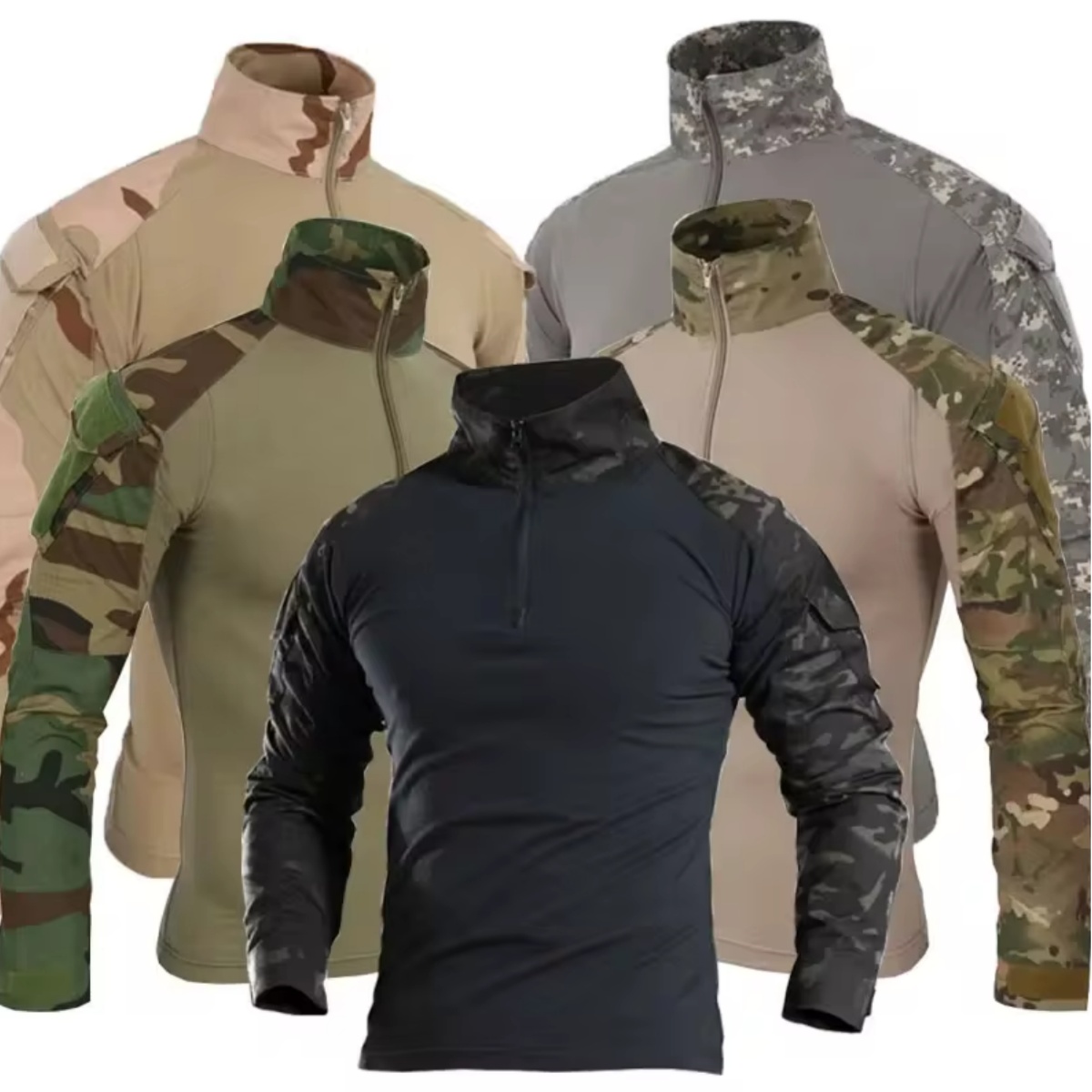 남성용 야외 전술 하이킹 티셔츠, 전투 군사 CP 위장 - Outdoor Hunting T Shirts 리뷰 및 가격