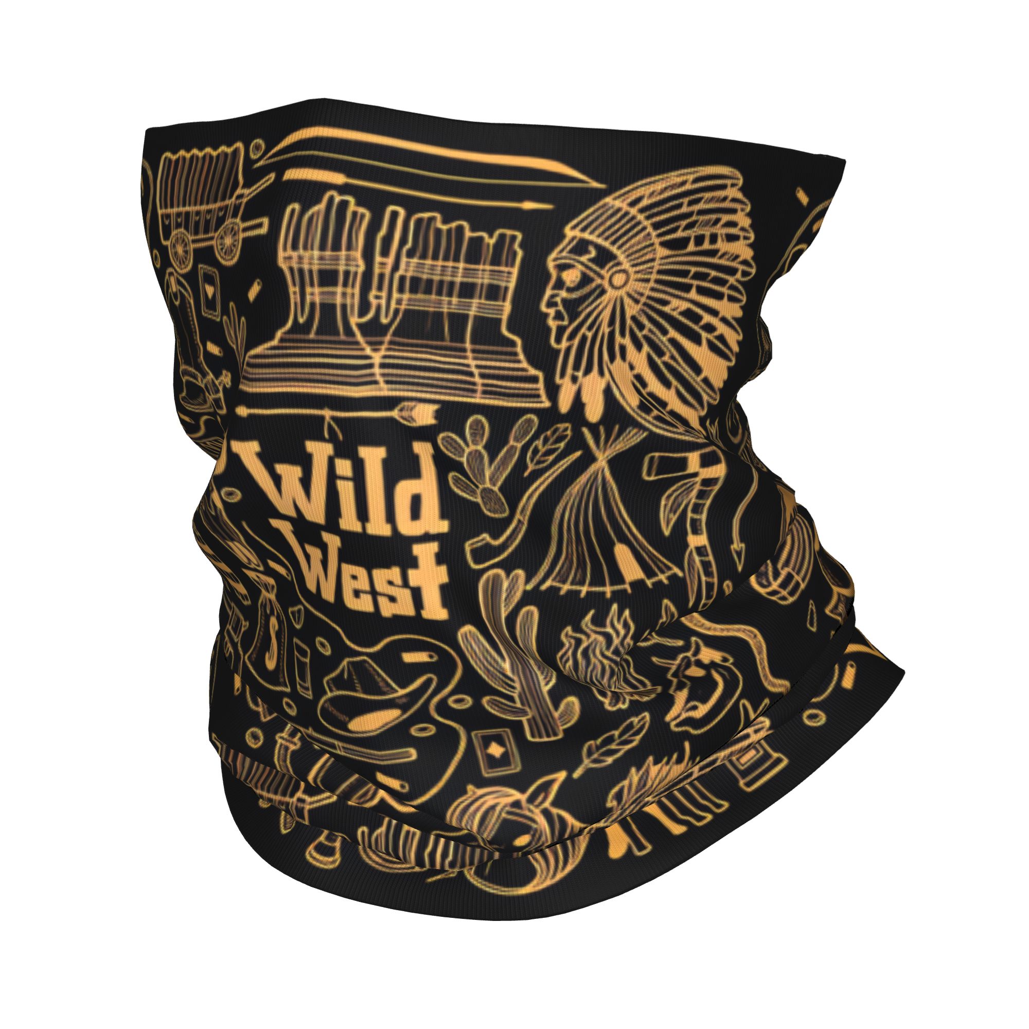 야외 스포츠 발라클라바 와일드 웨스트 라인프린트 사이클 - Wildman Hunting & Outdoor Photos 리뷰 및 가격
