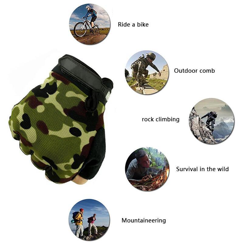 사이클링 전술 반 손가락 장갑, 야외 남녀공용 장갑,  - Outdoor Hunting Bike 리뷰 및 가격