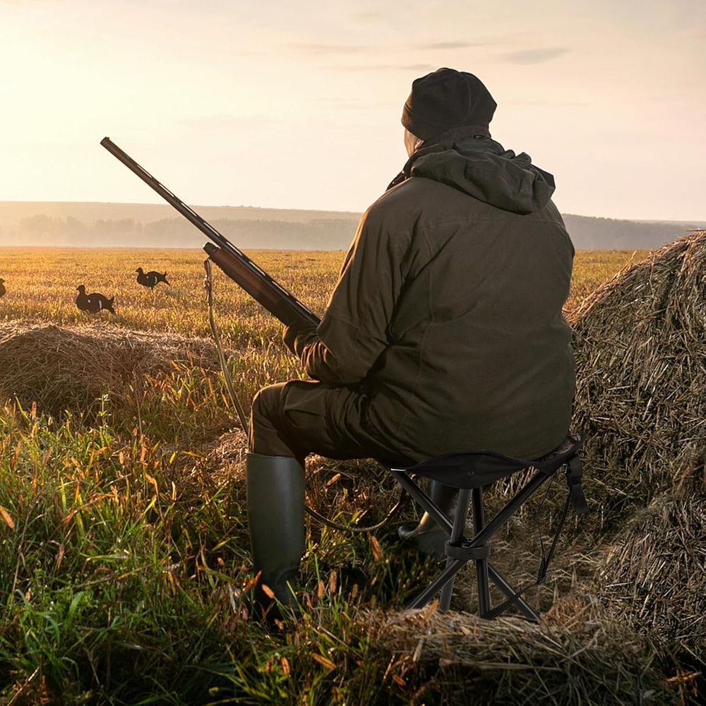 2팩 휴대용 삼각대 경량 사냥용 스툴 (어깨끈 포함), - Outdoor Hunting Blinds 리뷰 및 가격